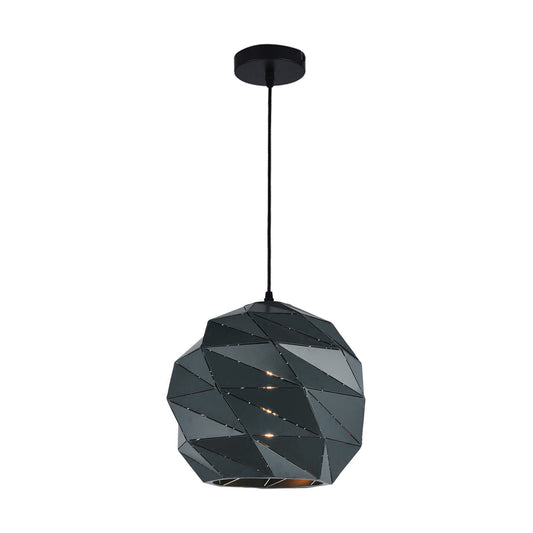 Suspension 1 Lampe Gris Foncé - Portland