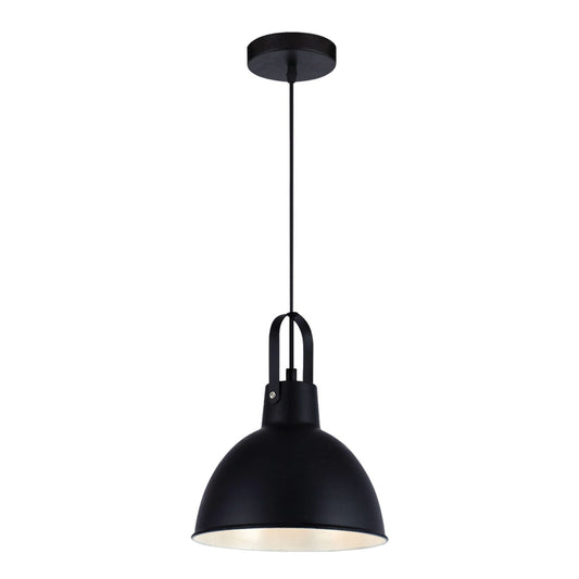 Suspension 1 Lampe Noir - Alpha