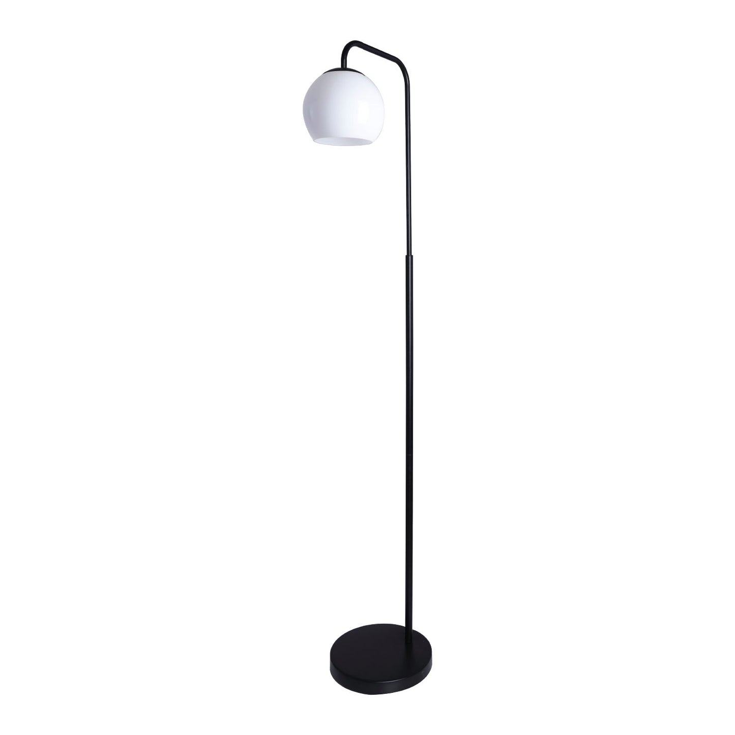 Floor Lamp 1 Head Matt Black  - Cape Town