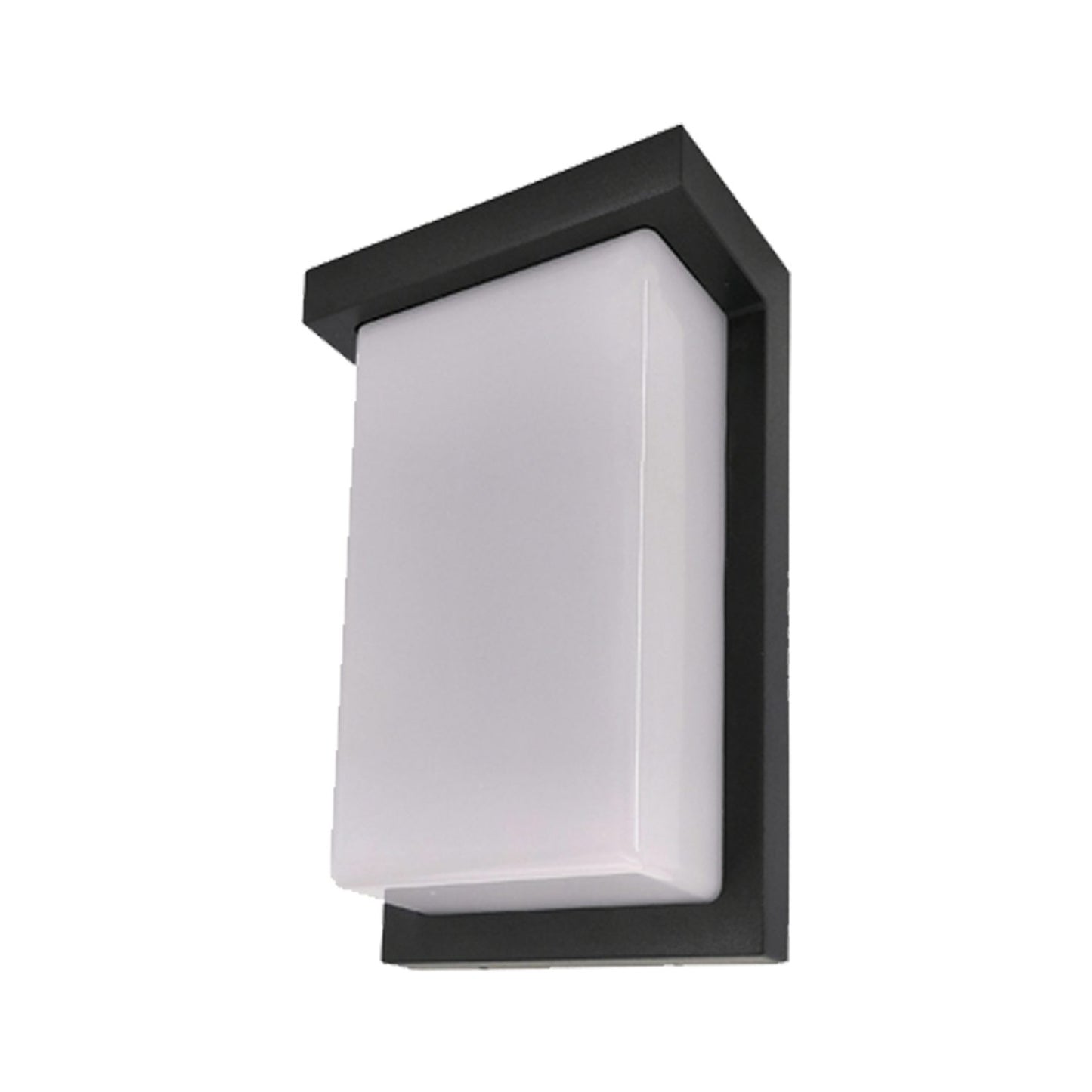 Support Mural Extérieur Led Integ 8''/12w/3000k Noir - Viva