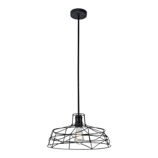 Suspension 1 Lampe Noir - Veronia