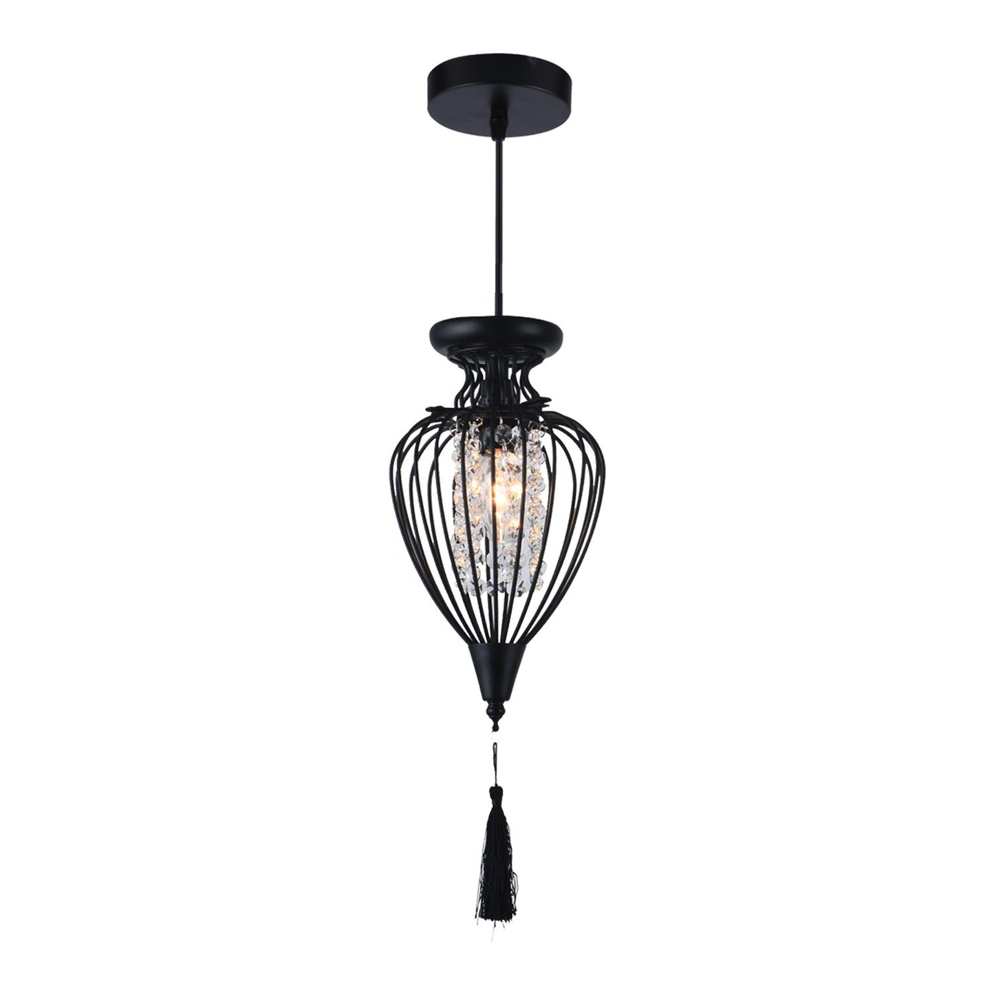 Luminaire suspendu noir - Queensdown