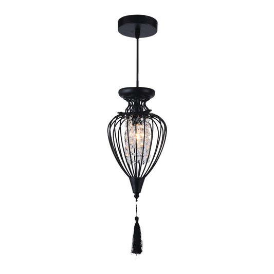 Luminaire suspendu noir - Queensdown