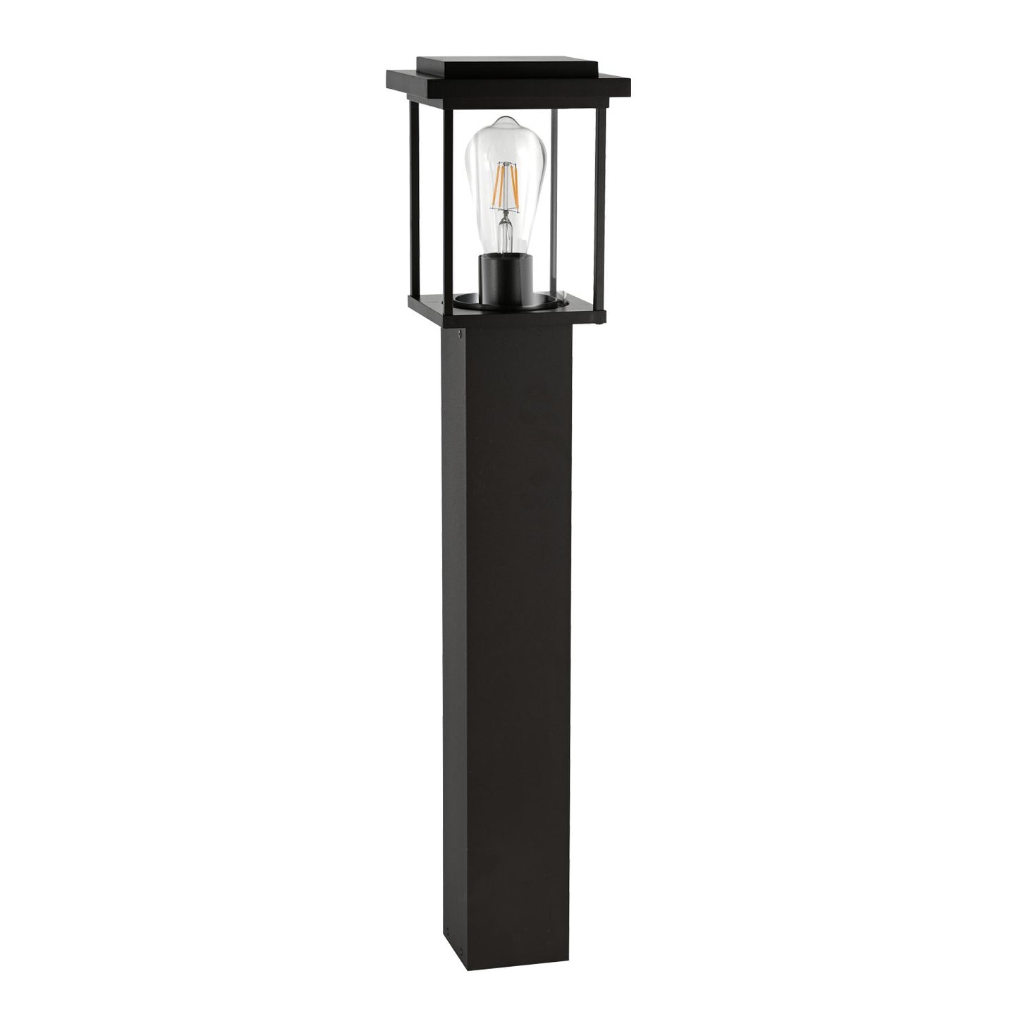 Outdoor Bollard Landscape Light 80cm Black - Kansas