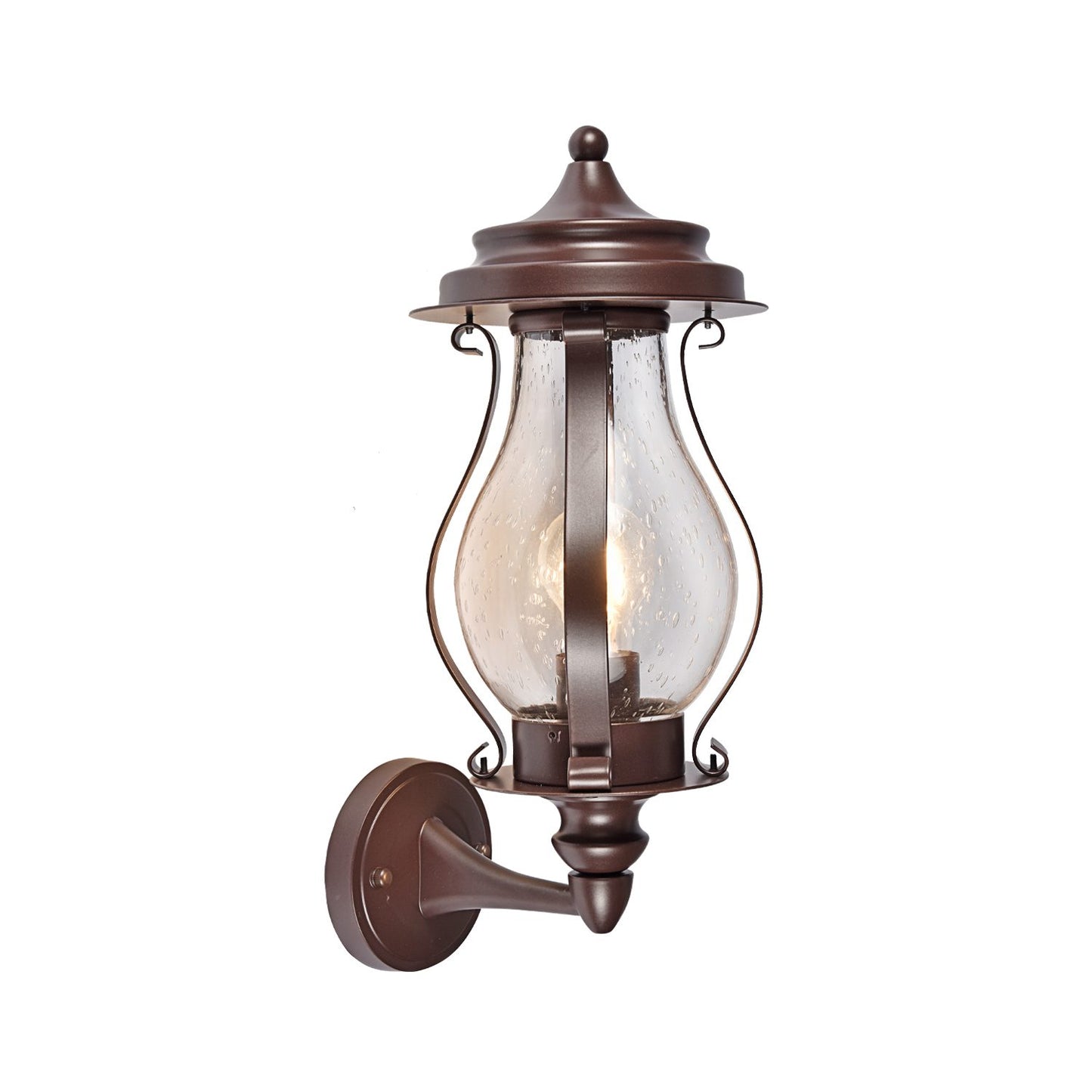 Alanah Outdoor Wall Light - Brown