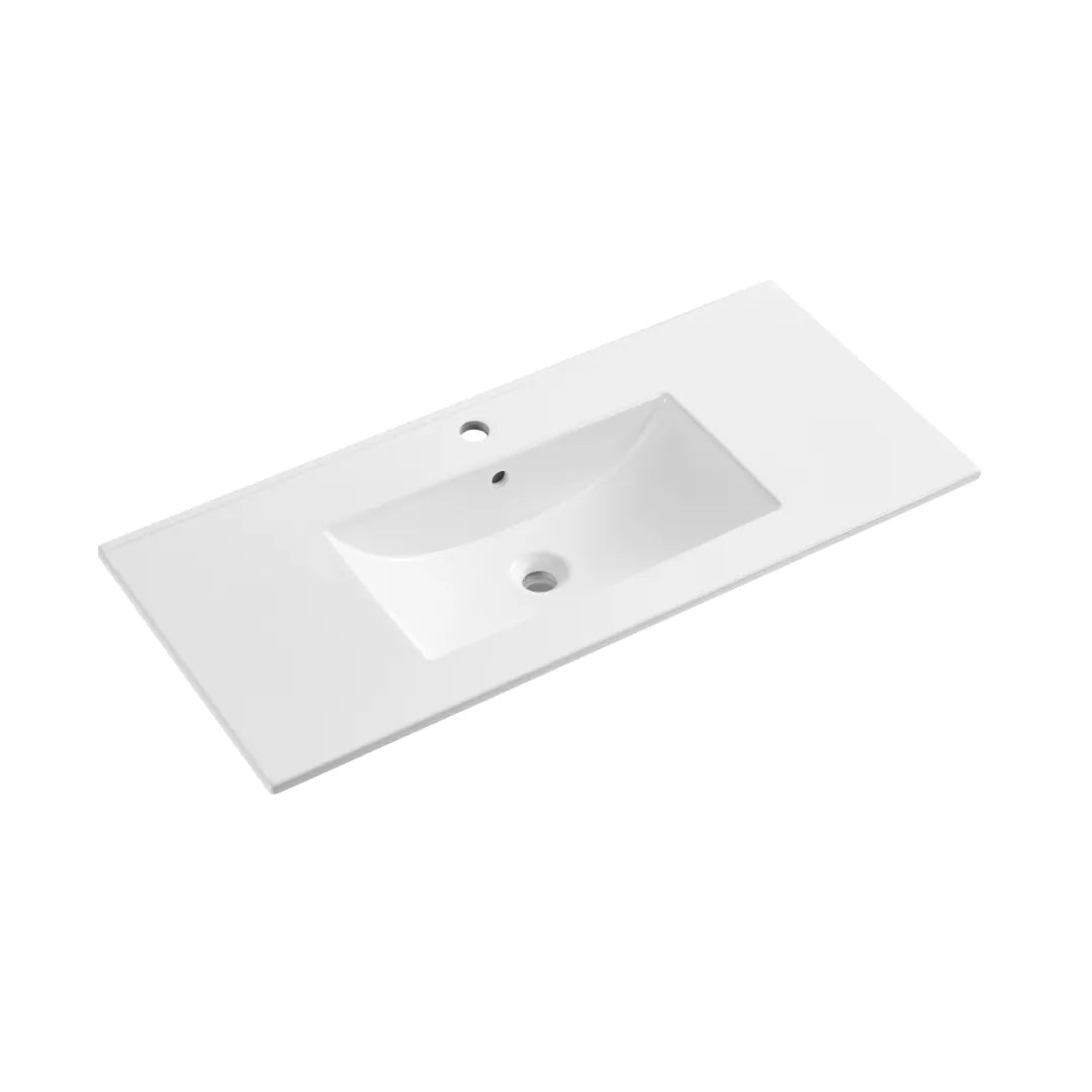 Lavabo encastré pour salle de bain 39 ¾ x 18 5/4 x 6 13/4 po