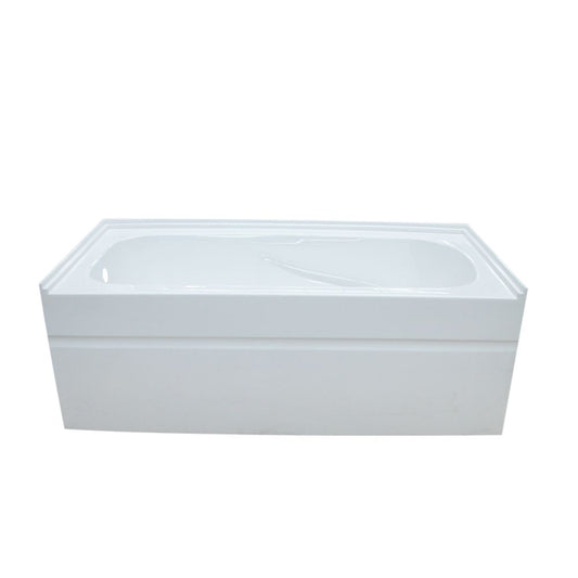 Alcove Bathtub Left Drain 60x30x20.5 in 3 Wall