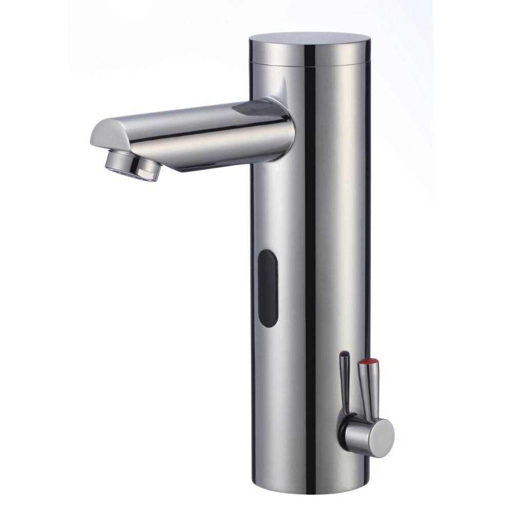 Single Handle Lavatory Sensor Faucet Polished Chrome