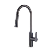 Robinet de cuisine extractible couleur canon de fusil