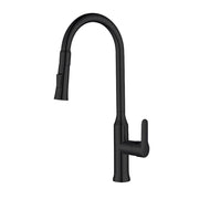 Robinet de cuisine extractible noir mat