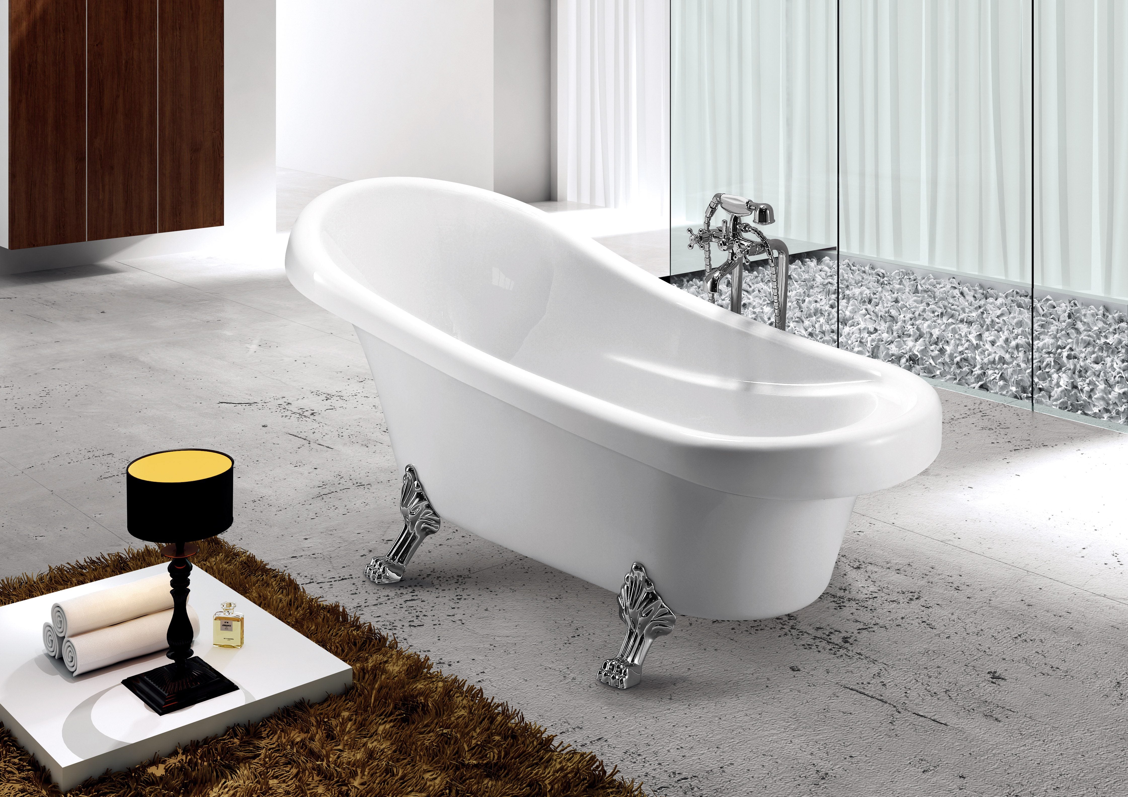 Freestanding Bathtub 59x31 ¼×31 in.  (1500×795×785mm)