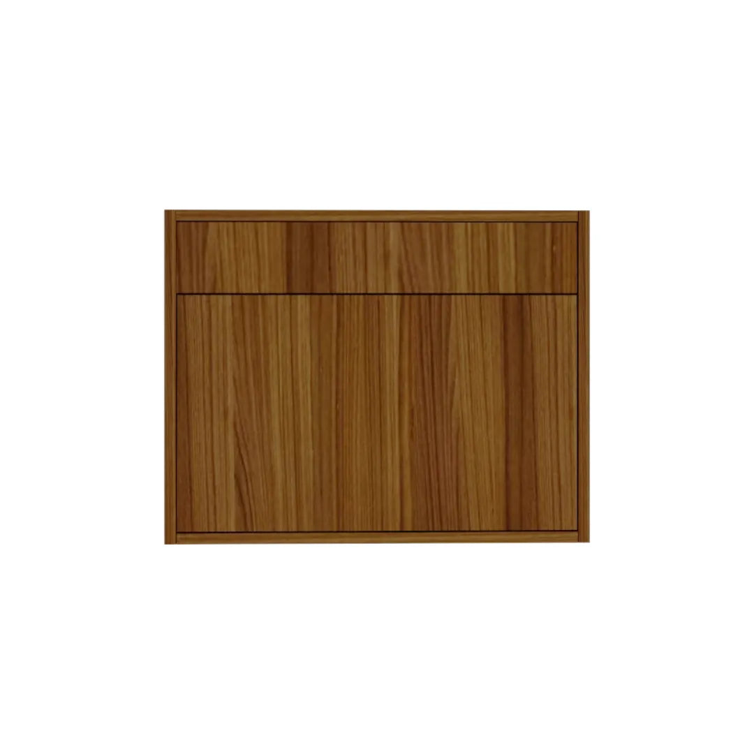 Vanité 30 po. Suspendue 1 tiroir cannelle chaude avec comptoir