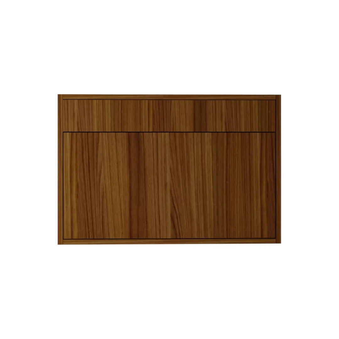 Vanité 36 po. Suspendue 1 tiroir cannelle chaude avec comptoir