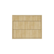 Natural Beauty Vanity 30 in. Suspended 2 Drawers with Countertop