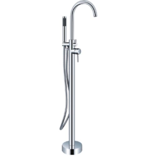 Freestanding Bathub Faucet & Handheld Shower Chrome